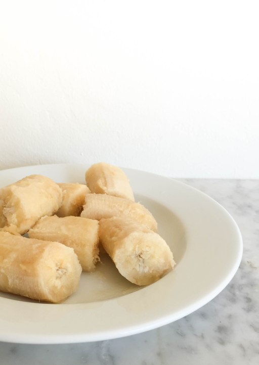 Deliciously Fluffy Banana Pancakes - a bag of flour