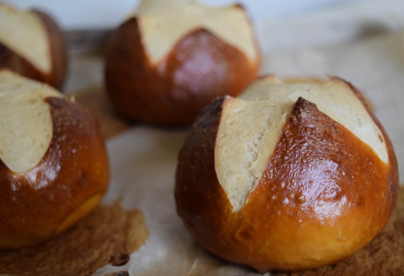 The Best Homemade Pretzel Buns