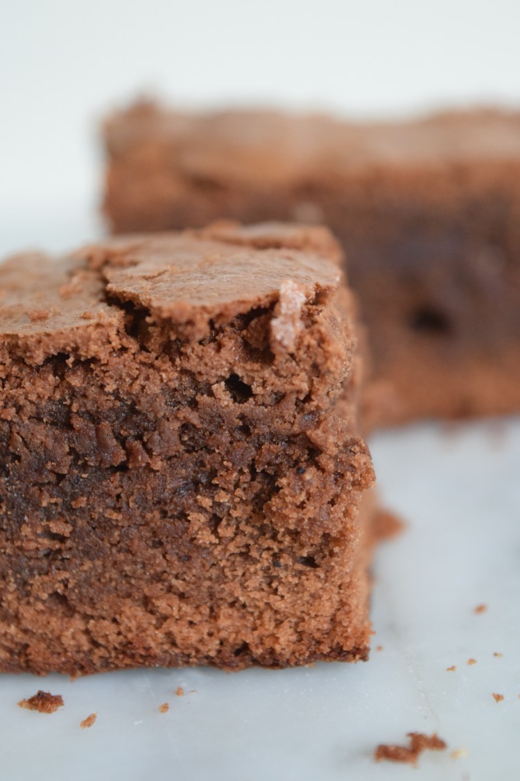 No-Fuss Brownies - abagofflour.com