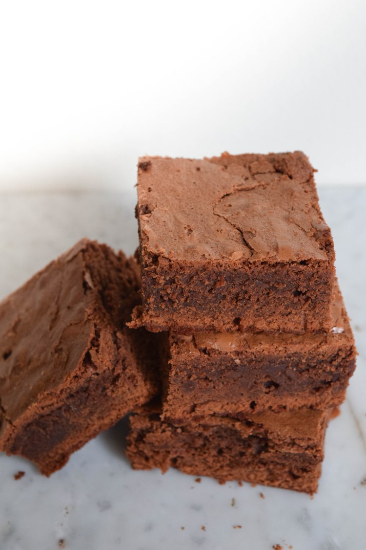 No-Fuss Brownies - abagofflour.com
