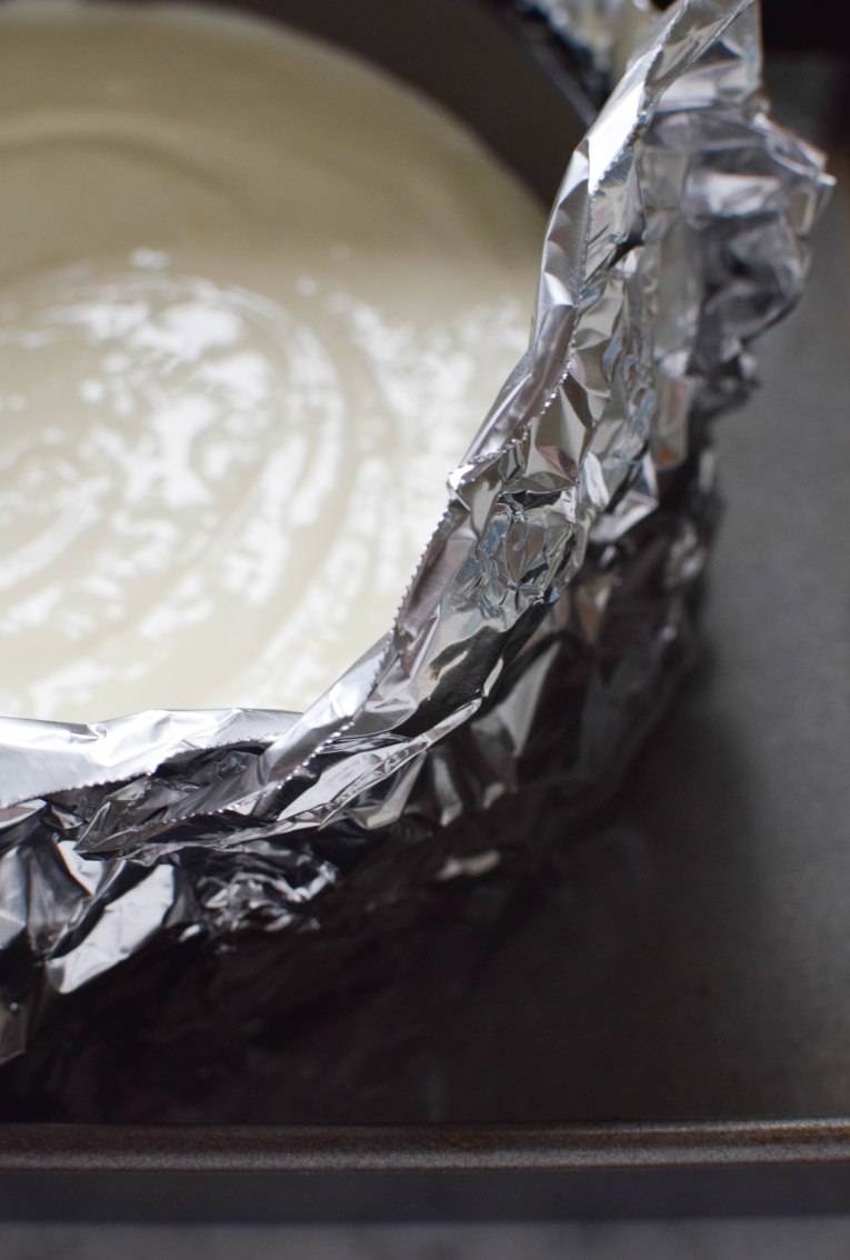 Meyer Lemon Cheesecake with Candied Kumquats | abagofflour.com