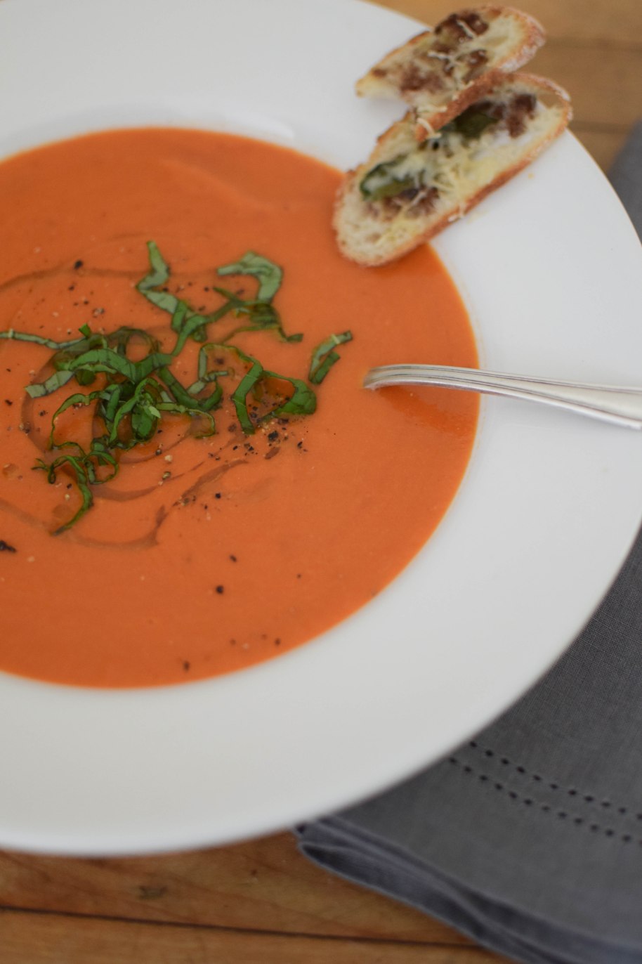 Simple Tomato Soup | abagofflour.com