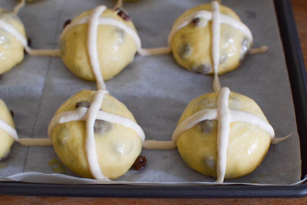 Hot Cross Buns | abagofflour.com